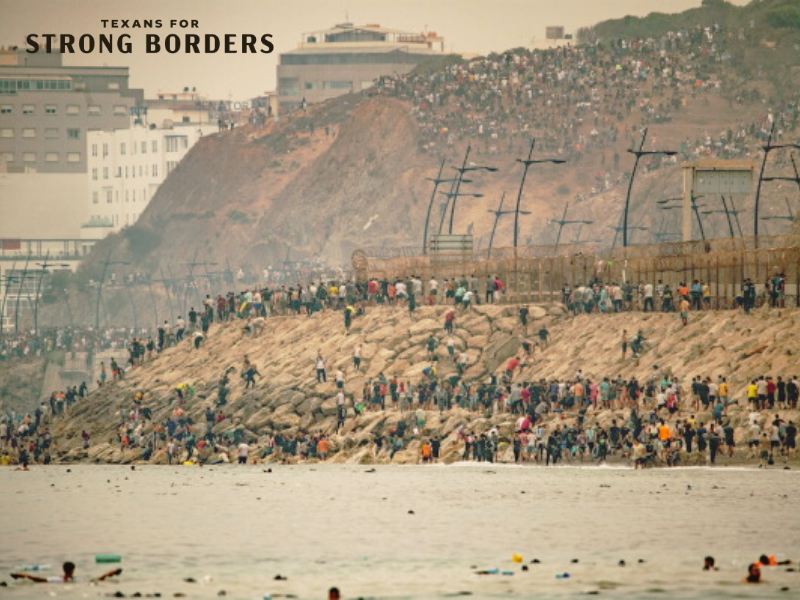 60,000 African Migrants Invade Spanish City